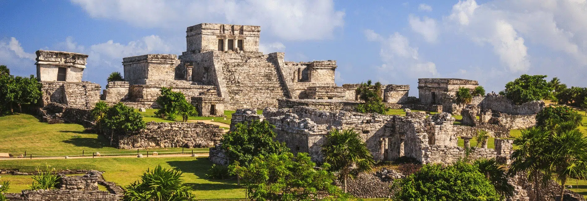 The Tulum Mayan Ruins near Playa del Carmen
