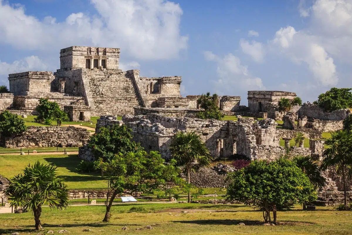 The Tulum Mayan Ruins near Playa del Carmen
