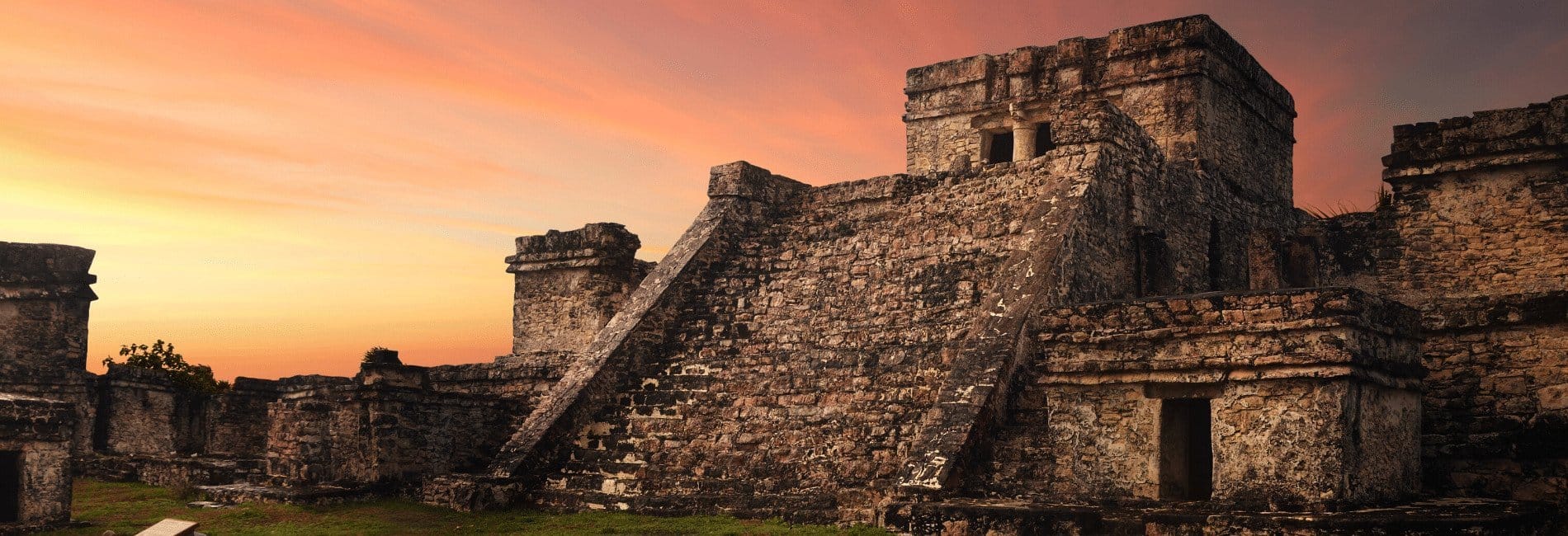 Tulum Ruins At Sunrise
