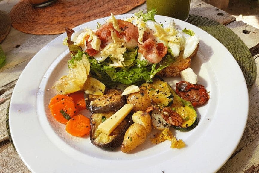 Fresh food at Painapol restaurant in Holbox