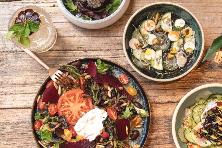 Fresh seafood at Piedrasanta Holbox restaurant