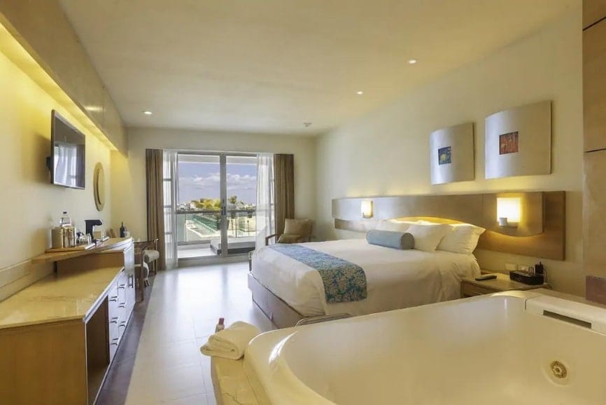 Room at the Beach Palace Resort in Cancun