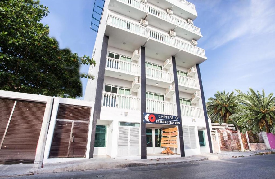 Exterior of the Capital O Cancun in Cancun Mexico