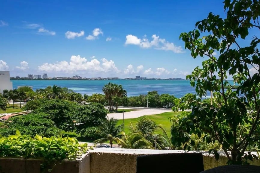 Views from the Hotel Casa Maya in Cancun