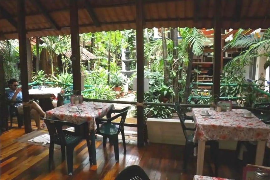 Restaurant at the Eco-Hotel El Rey del Caribe in Cancun