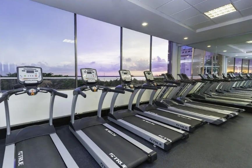 Gym at the GR Caribe by Solaris in Cancun