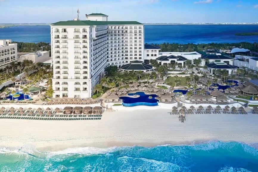 Beach from at JW Marriott Cancun Resort and Spa