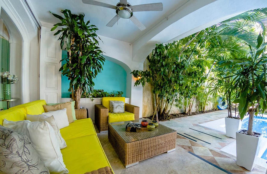 Outdoor Living at La Villa du Golf a Cancun