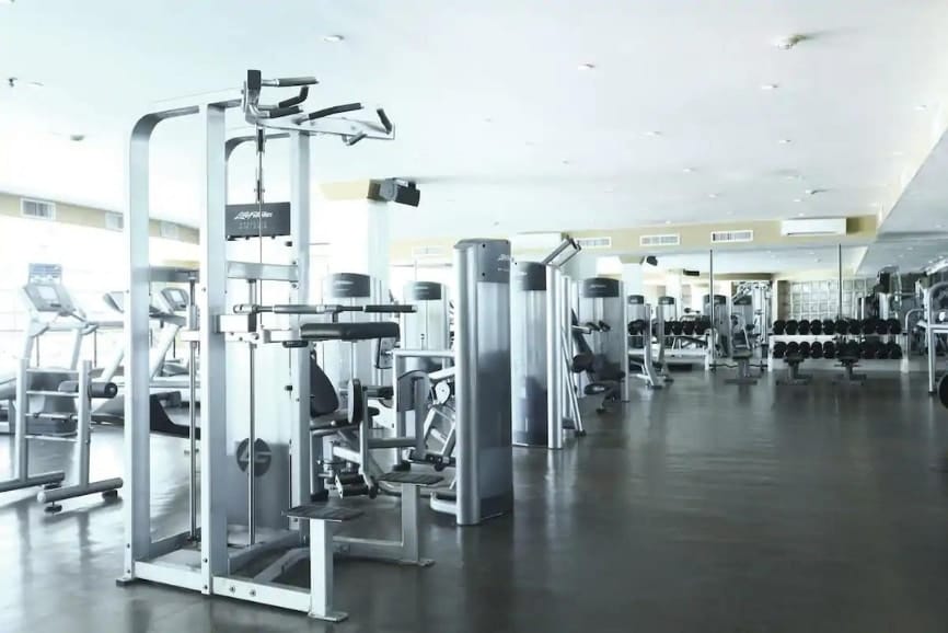 Gym at Sandos Cancun