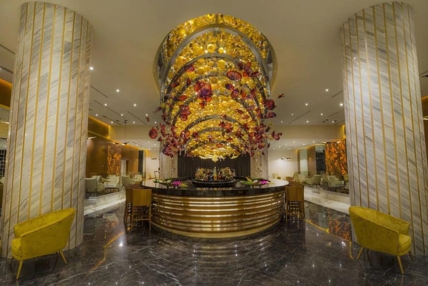 Lobby at The Grand at Moon Palace in Cancun