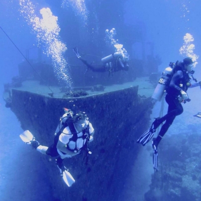 Wreck of the C-53 “Felipe Xicotencatl” in Cozumel
