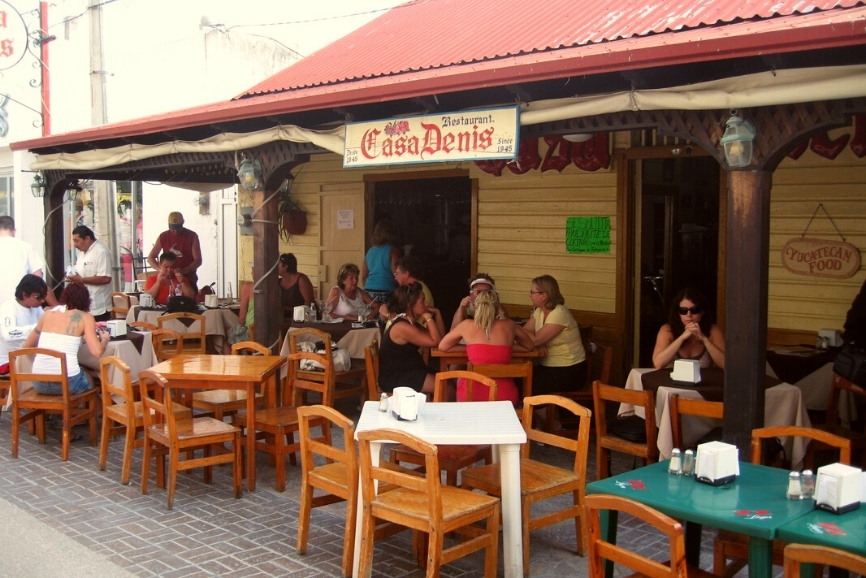 Casa Denis. One of the best restaurants in cozumel