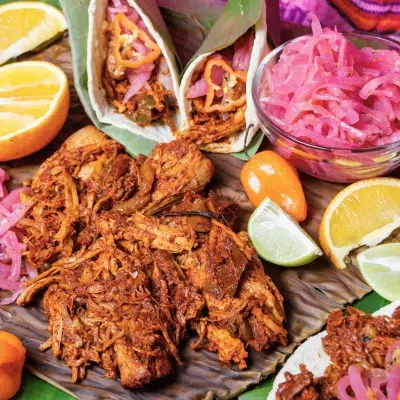 Cochinita Pibil | Island Life Mexico cochinita pibil