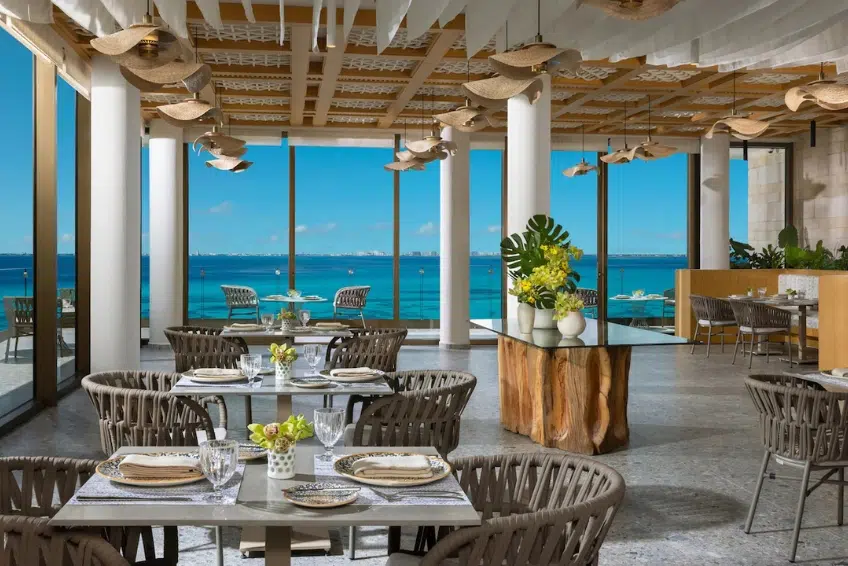 Dining at Impression Isla Mujeres By Secrets