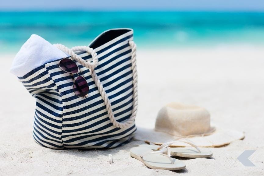 Packing List For Beach Vacation: Beach Bag