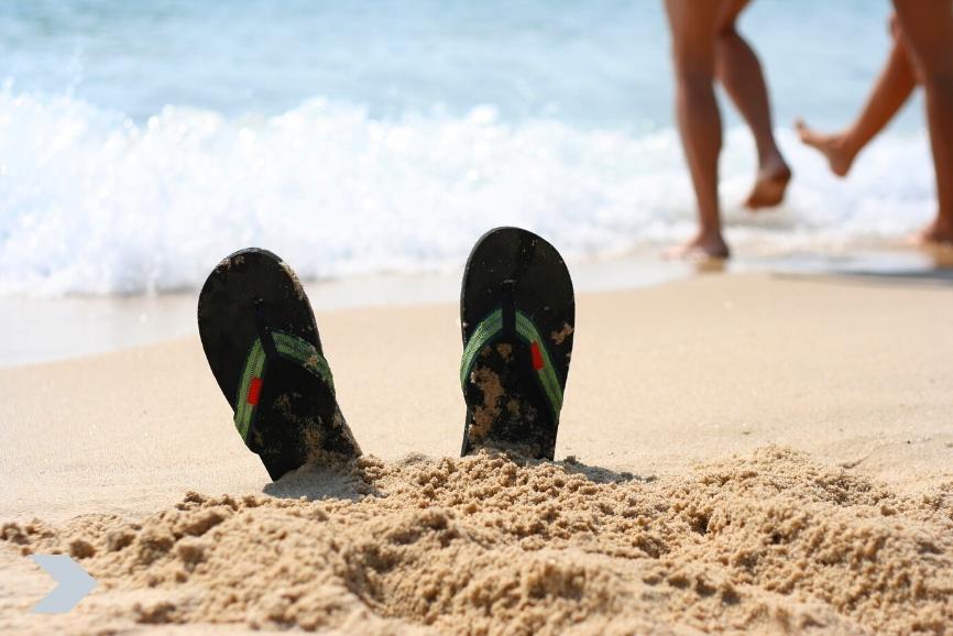 Packing List For Beach Vacation: Sandals