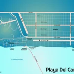 Playa Del Carmen Map
