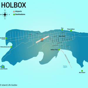 Holbox Map