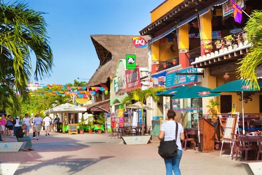 5th Avenue in Playa del Carmen