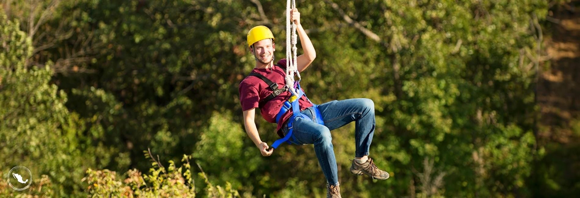 Zipline in Puerto Morelos