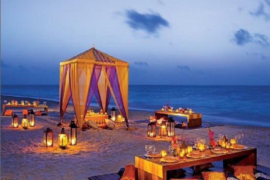 Romantic dinner for two at Dreams Riviera Cancun in Puerto Morelos
