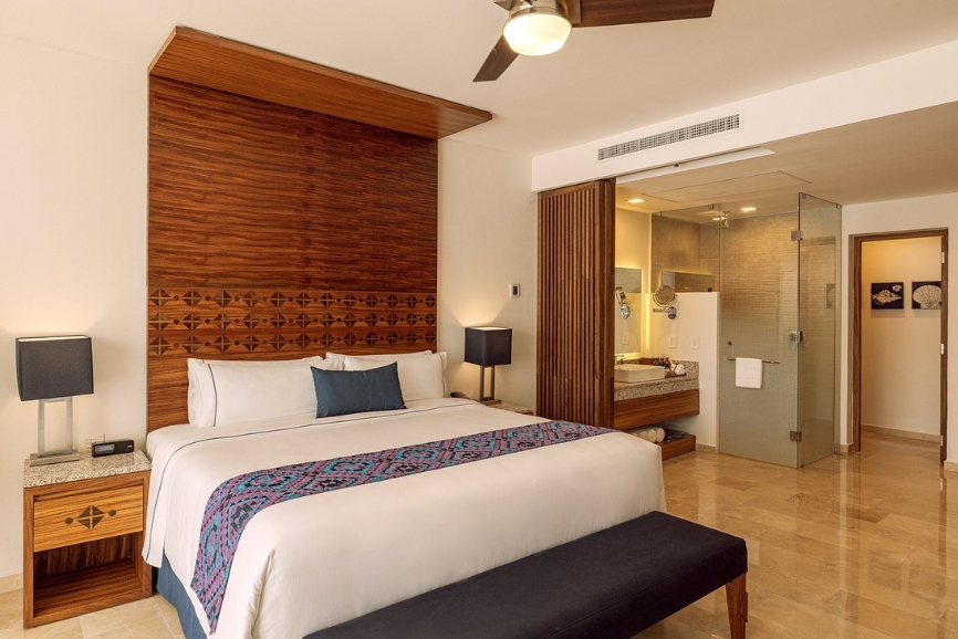 Room at the Sensira Resort and Spa Riviera Maya in Puerto Morelos