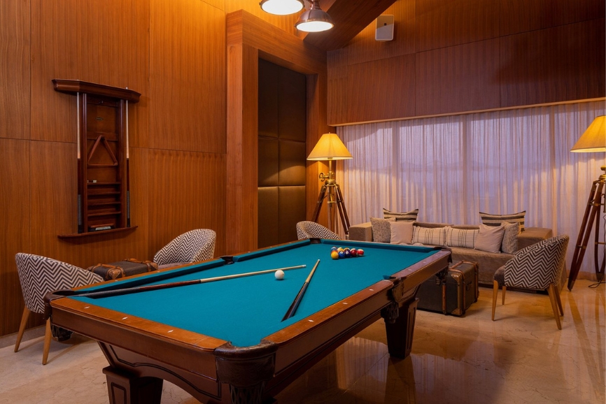 Billiards room at Le Blanc Resort & Spa Cancun