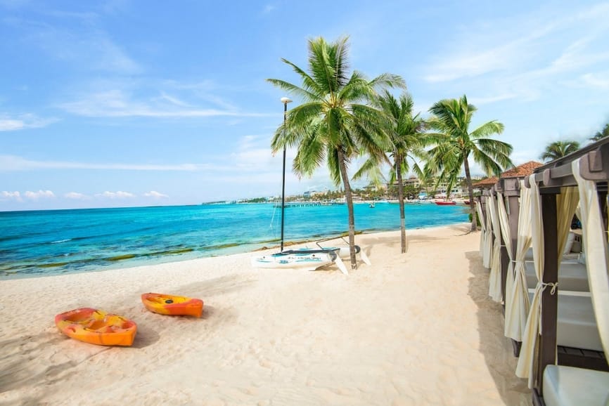 Beach access at Wyndham Alltra Playa Del Carmen