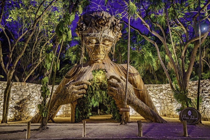 Exterior at the Ahau Tulum Hotel