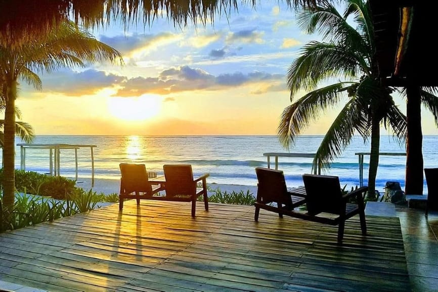 Ocean view at Akumal Bay Beach & Wellness Resort