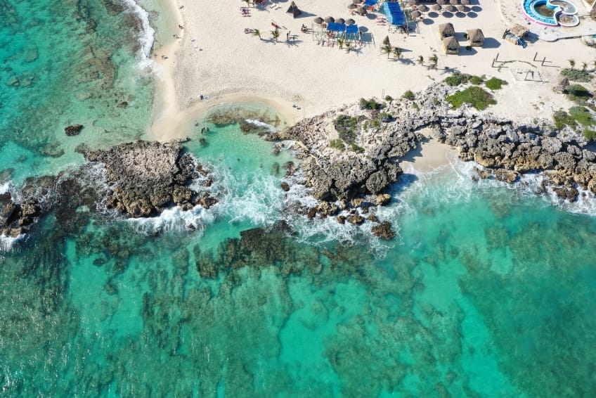 Beach in Cozumel Mexico