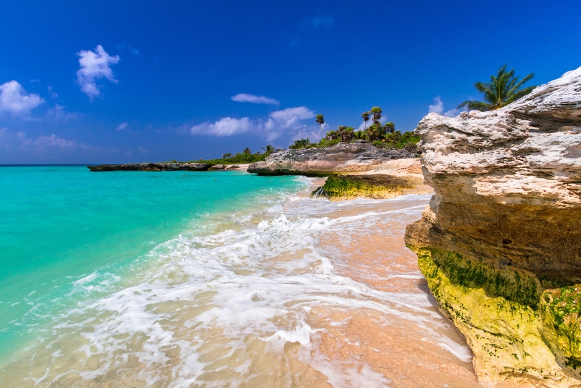 Beach in Playa del Carmen