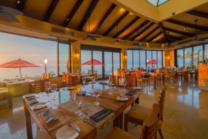 Restaurant at Garza Blanca Preserve Resort & Spa in Puerto Vallarta