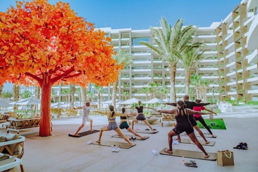 Yoga at Garza Blanca Resort and Spa Los Cabos