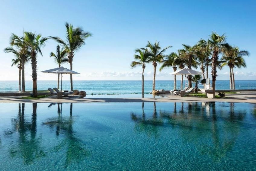 Infinity pool at Garza Blanca Resort and Spa Los Cabos