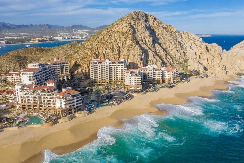 Exterior of the Grand Solmar Land’s End Resort and Spa in Cabo San Lucas