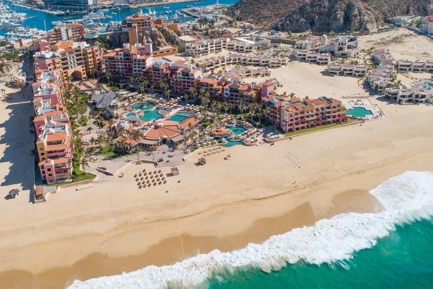 Beach front at Playa Grande Resort and Grand Spa in Cabo San Lucas