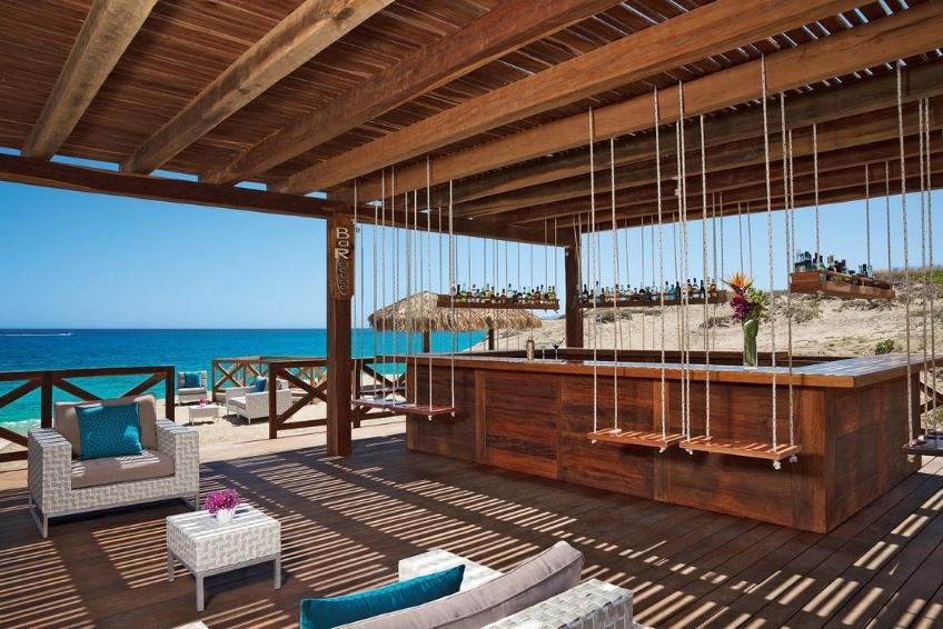 Beach bar at Secrets Puerto Los Cabos Golf and Spa Resort