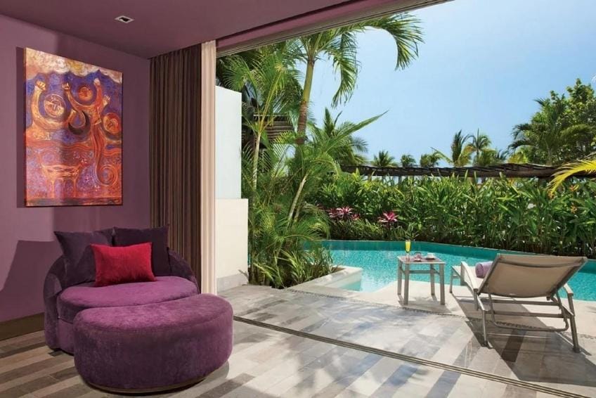 Private pool at Secrets Vallarta Bay All-Inclusive