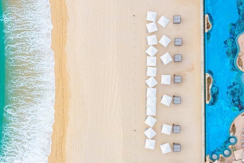 Beach front at Villa La Valencia Beach Resort and Spa Los Cabos