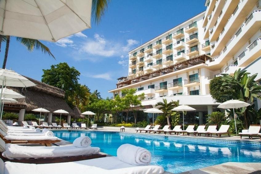Swimming pool at Villa Premier Boutique Hotel and Romantic Getaway in Puerto Vallarta