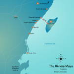 Riviera Maya Map