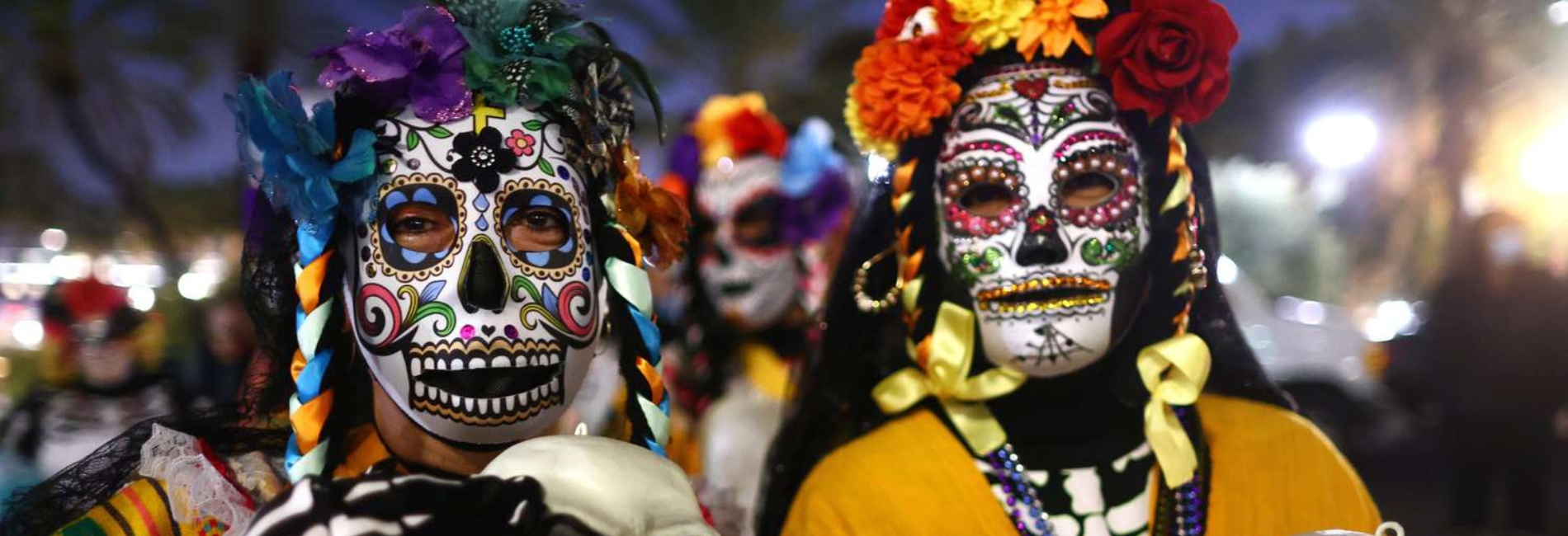 Dia de los Muertos celebration in Cancun