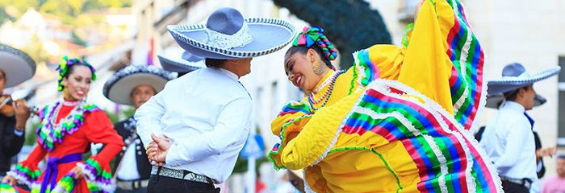 Mexican Independence Day celebration in Cancun