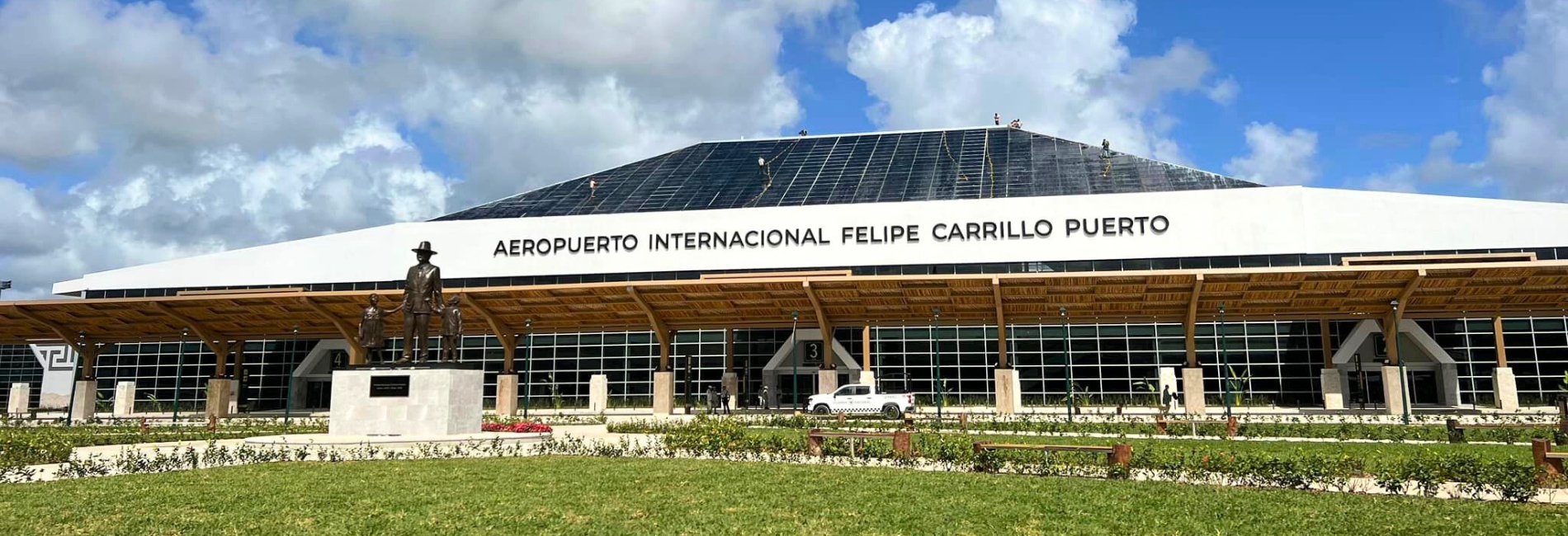 new Felipe Carrillo Puerto International Airport (TQO)