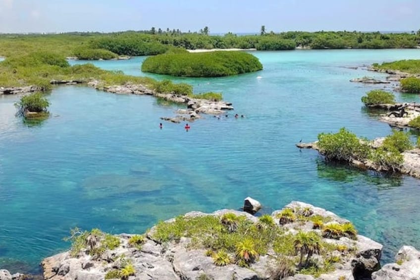 The Yal Ku Lagoon in Akumal, Mexico