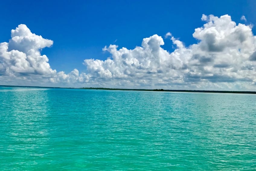 The beautiful waters of Cenote Esmerelda