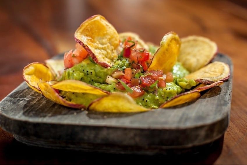 Delicious meal in Bacalar, Mexico