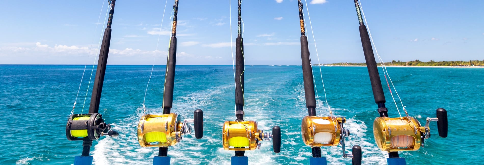 Deep sea fishing in Akumal, Mexico