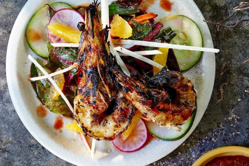 The freshest local ingredients at Hardwood in Tulum